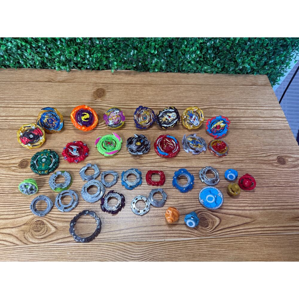 Huge Bundle Of. Beyblades Lot + Parts Beyblade TAKARA TOMY